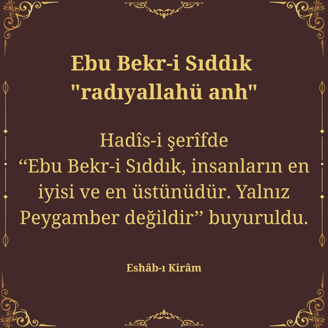 Ebu Bekr-i Sıddık (46)